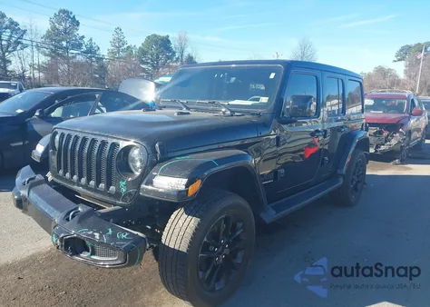 2023 Jeep Wrangler 4-Door High Altitude 4X4 из США, поврежденный, VIN 1C4HJXEN4PW593172